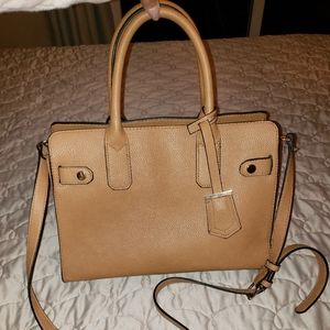Adorable Tan Camel Purse -Tote Style